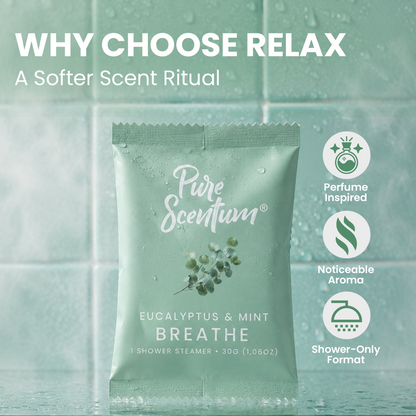 Pure Scentum Boost Citrus Aromatherapy Shower Steamers – 15 Individually Wrapped Tablets