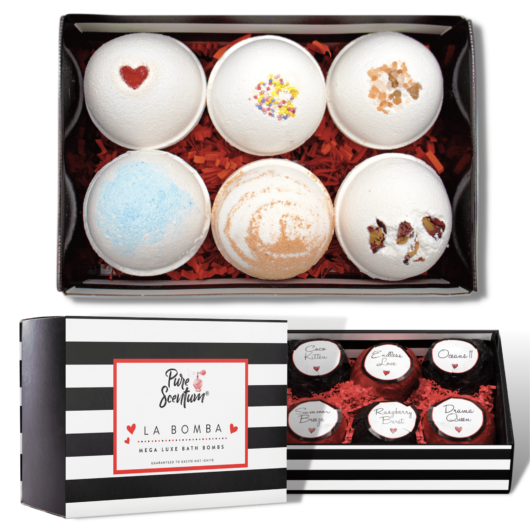 bath bombs gift set luxury organic bath