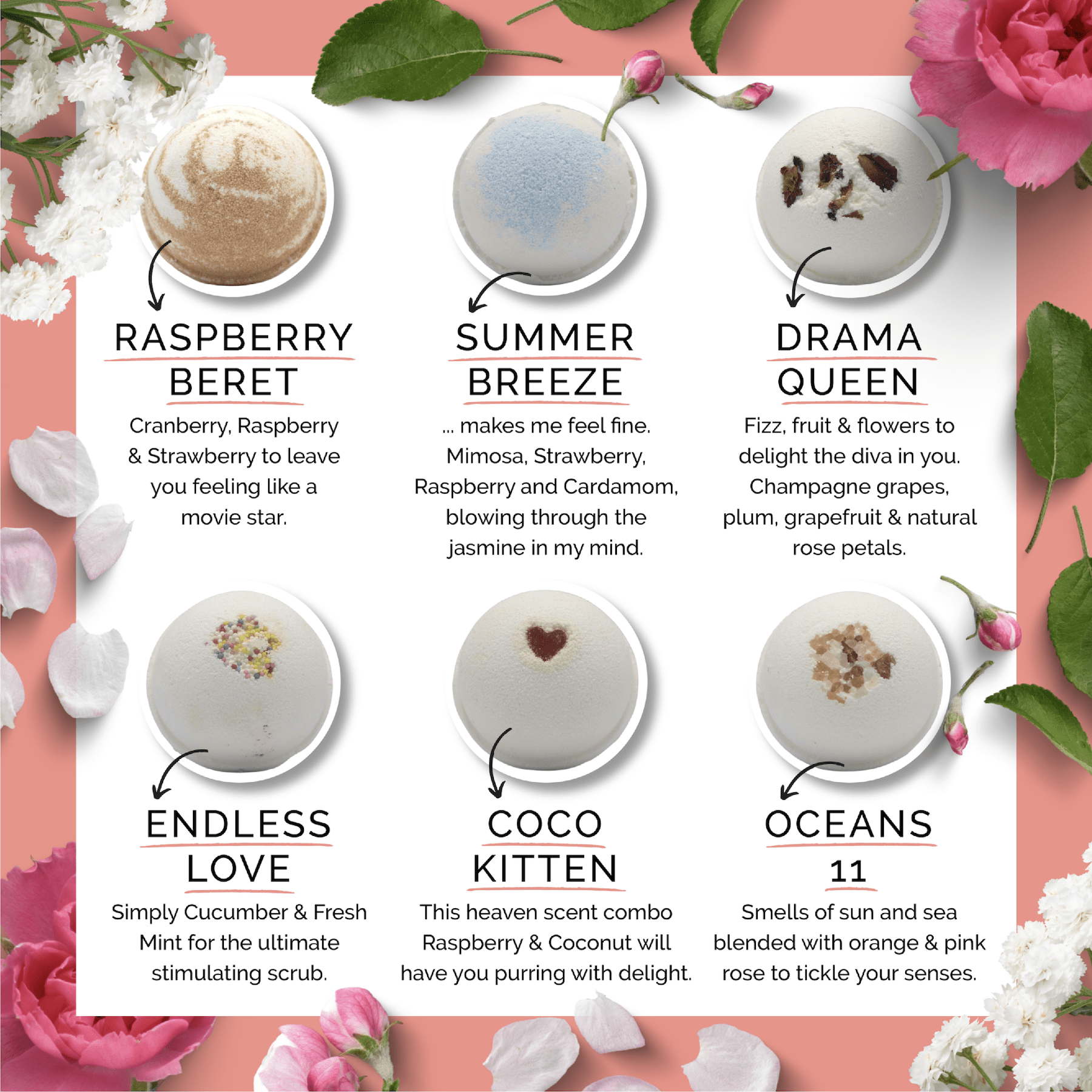 luxury bath bombs scents